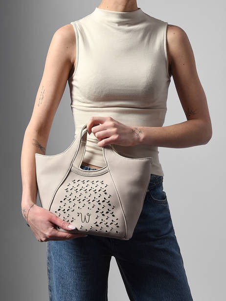 Sac Bandoulière Zamia Woomen Beige zamia WZAM06 vue secondaire 1