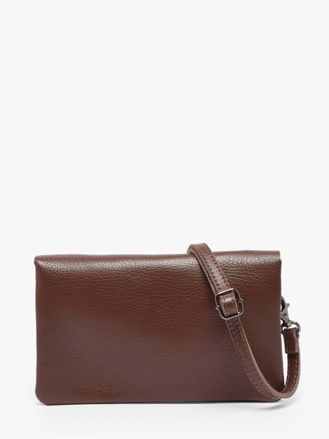Sac Bandoulière Caviar Cuir Milano Marron caviar CA23067 vue secondaire 4