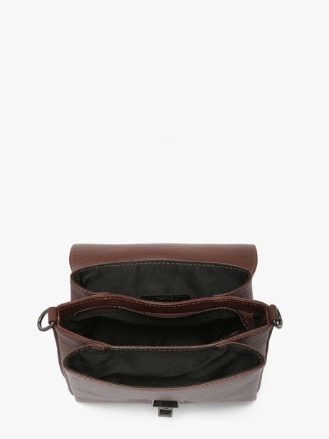 Sac Bandoulière Caviar Cuir Milano Marron caviar CA24061 vue secondaire 3