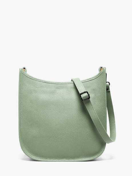 Sac Bandoulière Caviar Cuir Milano Vert caviar CA25068 vue secondaire 4