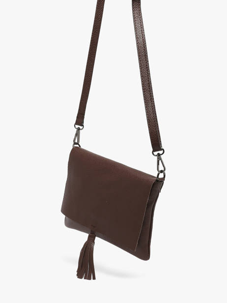 Crossbody Bag Caviar Leather Milano Brown caviar CA22112 other view 2