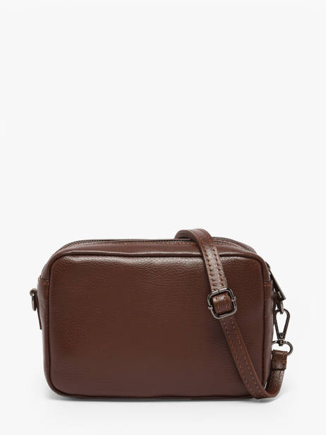 Sac Bandoulière Caviar Cuir Milano Marron caviar CA25112 vue secondaire 4