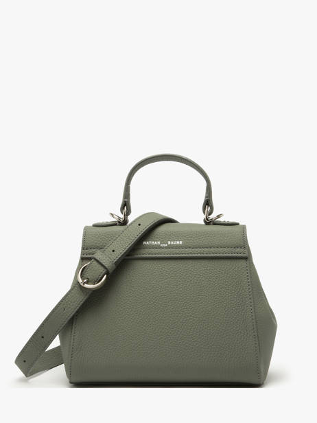 Satchel Mandala Leather Nathan baume Green mandala 4M other view 5