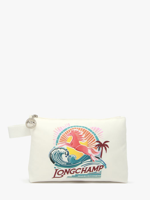 Longchamp Le pliage surf Clutches White