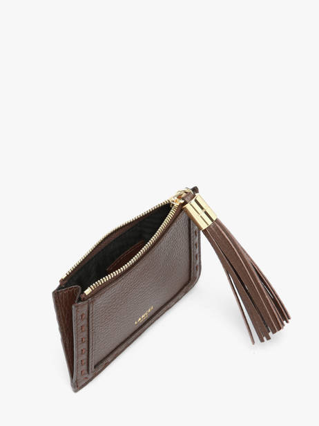 Card Holder Premier Flirt Leather Lancel Brown premier flirt A14033 other view 1