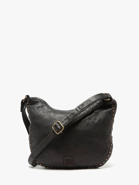 Sac Bandoulière Heritage Cuir Biba Noir heritage HIL2L vue secondaire 4
