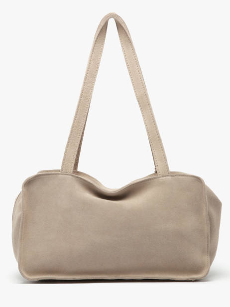 Shoulder Bag Leather Biba Beige leather BLI1L other view 5