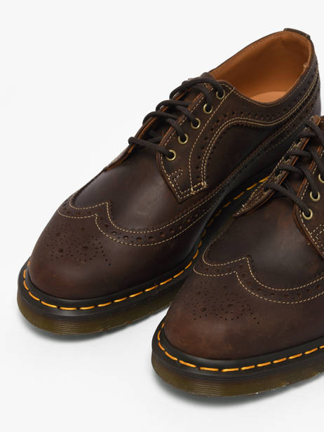Derby Shoes 3989 In Leather Dr martens Brown men 40553201 other view 2