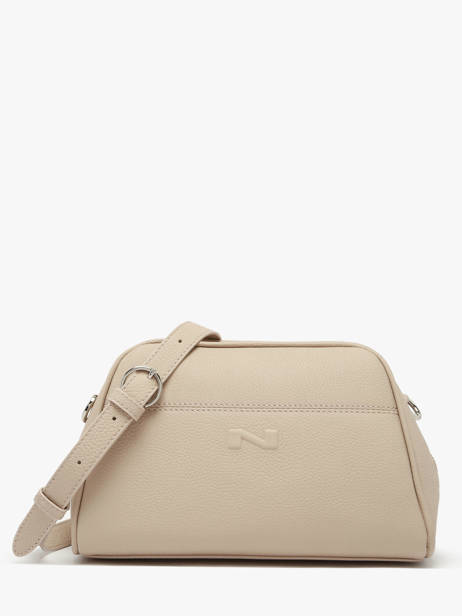Leather Brenda Crossbody Bag Nathan baume Beige state 2