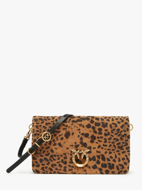 Shoulder Bag Love Bag Soft Pinko Brown love bag soft 6023A32A