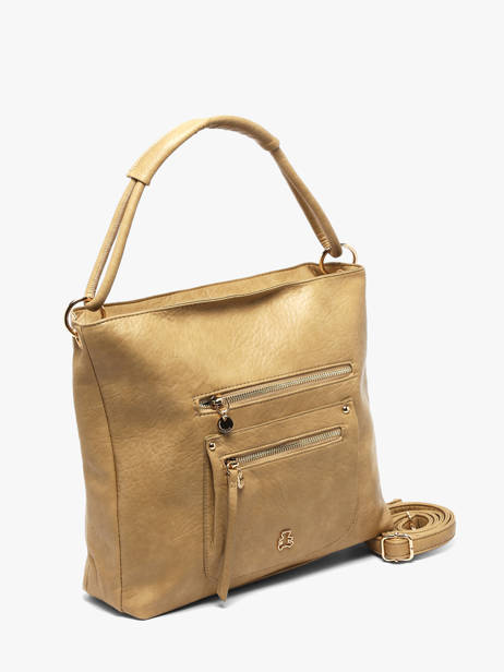 Sac Porté épaule Bride Lulu castagnette Beige bride ALEXI vue secondaire 2