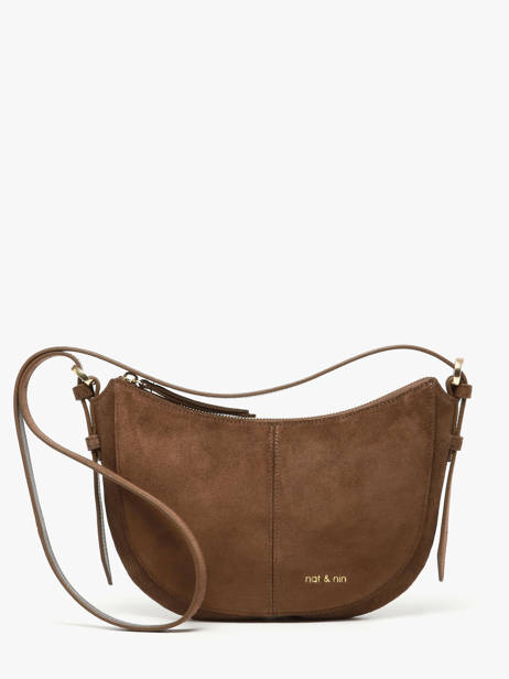 Shoulder Bag Vintage Nat et nin Brown vintage MINRODEO