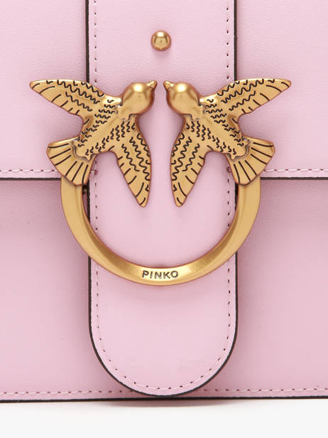 Crossbody Bag Love Bag Icon Pinko Pink love bag icon AF1 other view 3