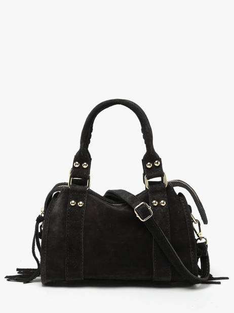 Crossbody Bag Velvet Leather Milano Black velvet VE24093O other view 4