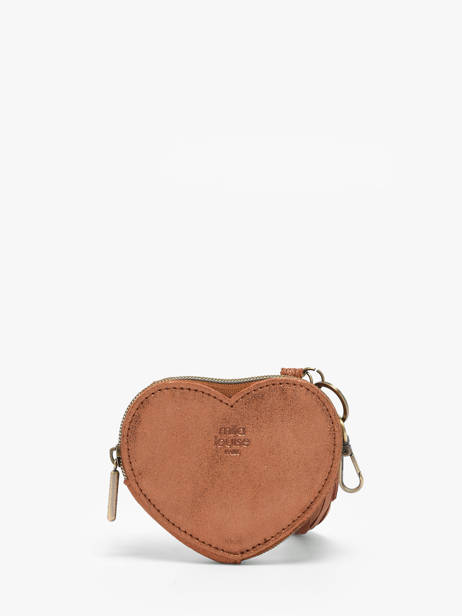 Porte-monnaie Vintage Cuir Mila louise Marron vintage 16083X vue secondaire 2