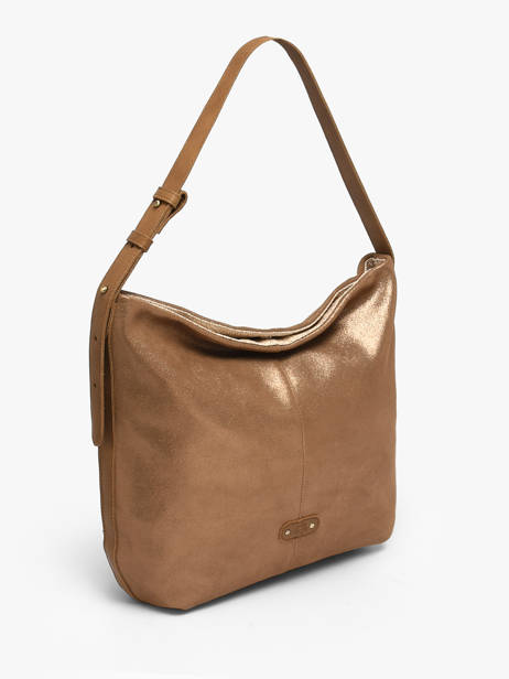 Shoulder Bag Vintage Leather Mila louise Brown vintage 23047XC other view 1