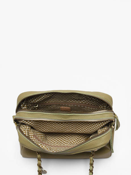 Shoulder Bag Vintage Leather Mila louise Silver vintage 3889C1 other view 2