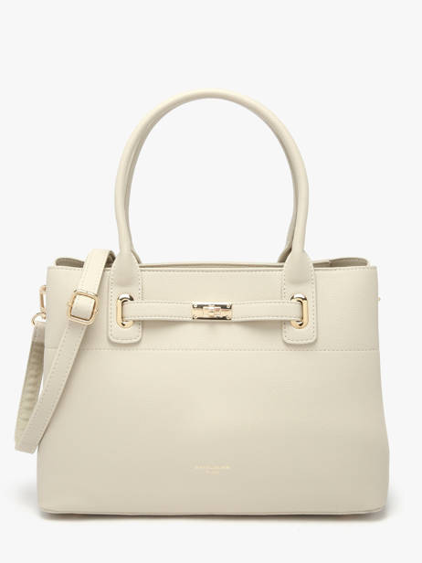 Satchel Saffiano David jones Beige saffiano CM8353