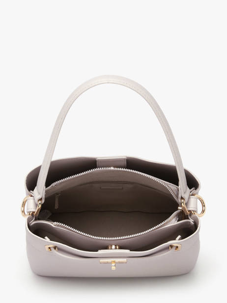 Sac Porté épaule Saffiano David jones Violet saffiano CM6829 vue secondaire 3