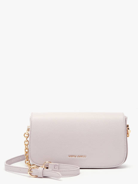 Sac Bandoulière Saffiano David jones Violet saffiano CM8419