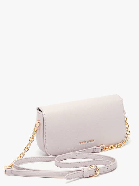 Sac Bandoulière Saffiano David jones Violet saffiano CM8419 vue secondaire 2