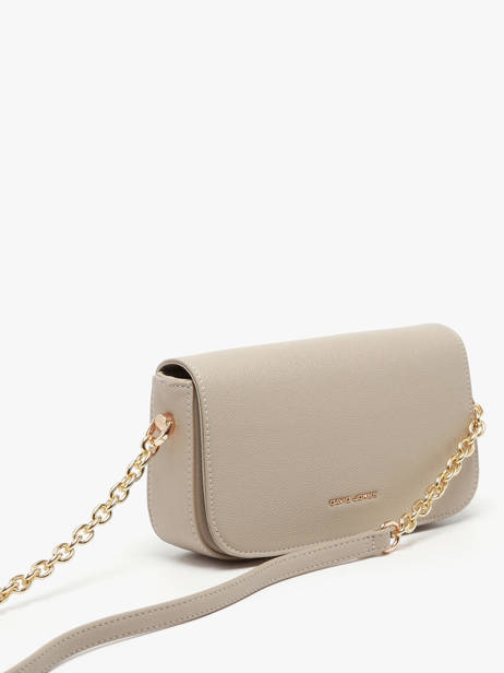 Sac Bandoulière Saffiano David jones Marron saffiano CM8419 vue secondaire 2