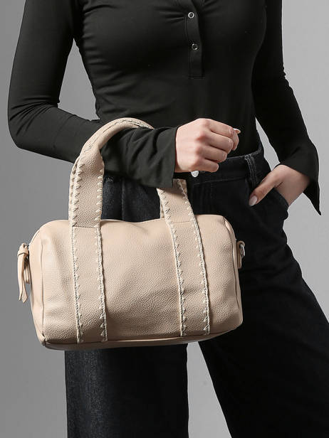 Sac Porté Main Brodery Miniprix Beige brodery 19671 vue secondaire 1