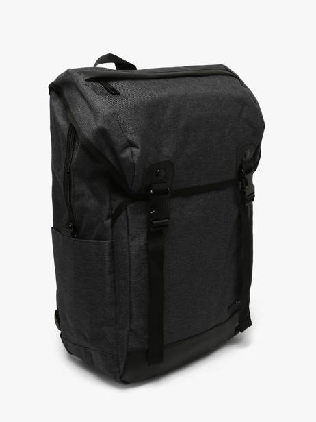Backpack David jones Black business PC037A other view 2