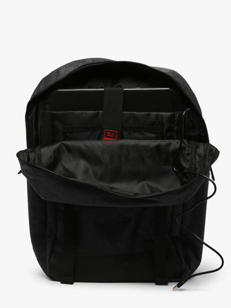 Backpack David jones Black business PC037A other view 3