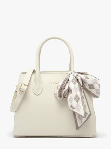 Sac Porté Main French David jones Blanc french CH210355