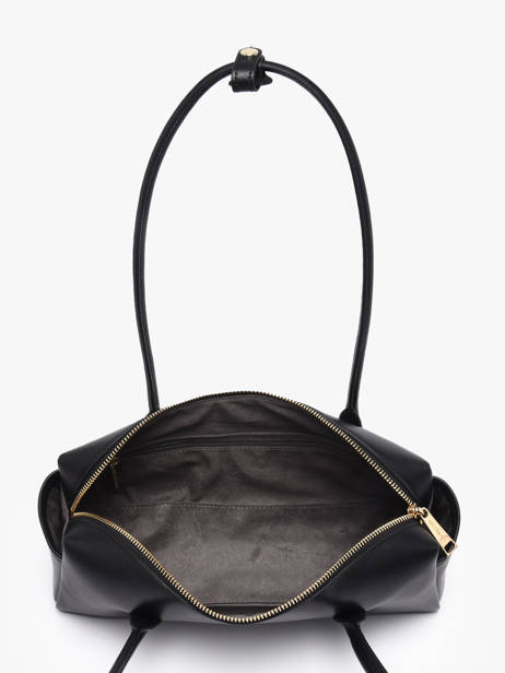 Sac Porté épaule Donna Cube Cuir Lancaster Noir donna cube 128 vue secondaire 2