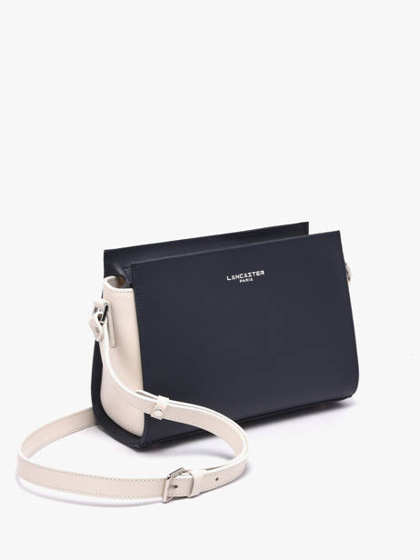 Sac Bandoulière Smooth Cuir Lancaster Bleu smooth 437-02 vue secondaire 1