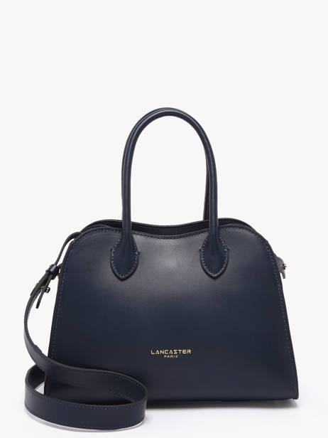 Sac Porté Main Donna Hopper Cuir Lancaster Bleu donna hopper 120