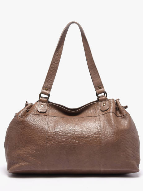 Sac Porté épaule Pihanna Cuir Pieces Marron pihanna 17076422 vue secondaire 3