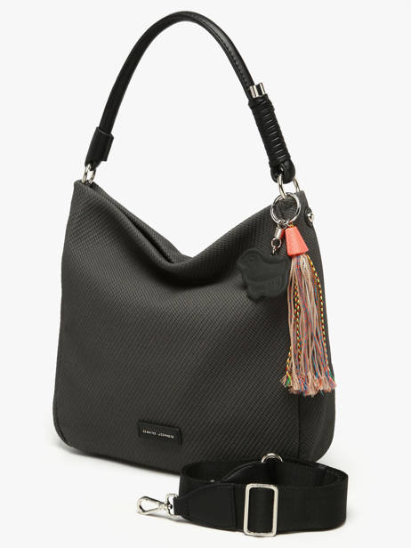 Sac Porté épaule Grigri Polyurethane David jones Noir grigri CM8384 vue secondaire 1