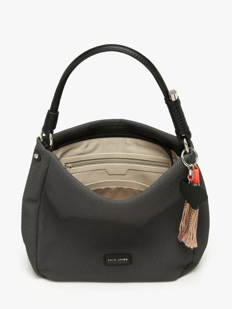 Sac Porté épaule Grigri Polyurethane David jones Noir grigri CM8384 vue secondaire 2