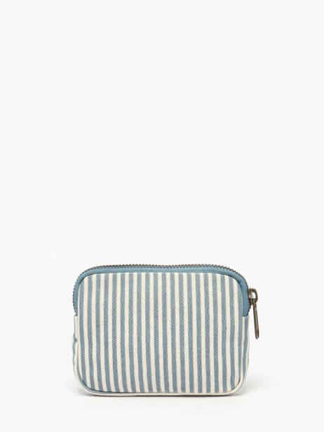 Porte-monnaie Rayures Hindbag Bleu rayures RA vue secondaire 2