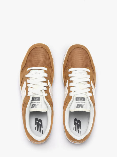 Sneakers New balance Brown boy U480P3PL other view 3
