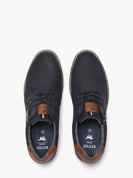 Formal Shoes Mustang Blue men M0031002 other view 3