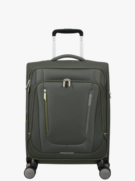 Valise Cabine Extensible American tourister Vert wanderlite 158076