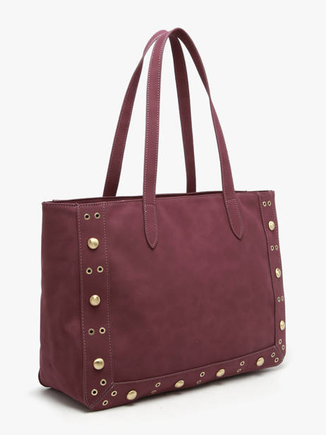 Sac Porté épaule A4 Eyelet Torrow Violet eyelet TEYE01 vue secondaire 1