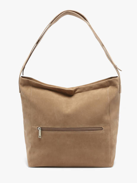 Sac Porté épaule Suèdine Kba Lancaster Beige suedine kba 62 vue secondaire 3