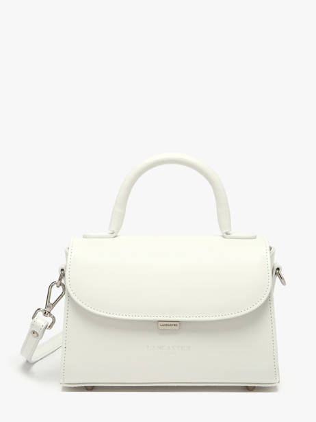 Sac Bandoulière S Suave Cuir Lancaster Blanc suave even 16