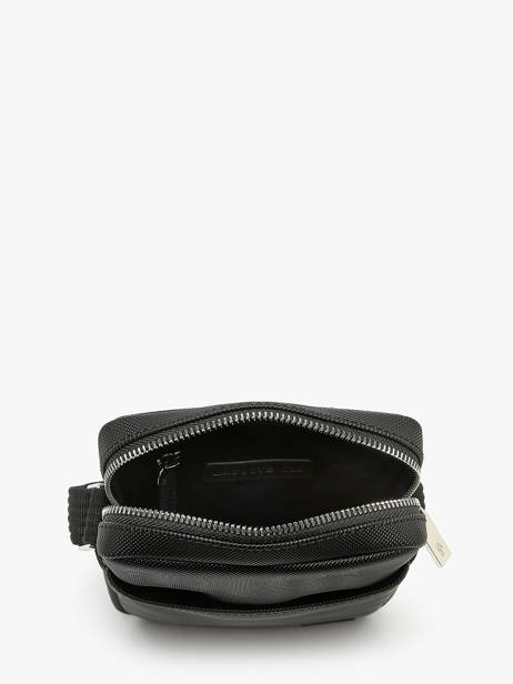 Sac Bandoulière Lacoste Noir men's classic NH4422HC vue secondaire 3