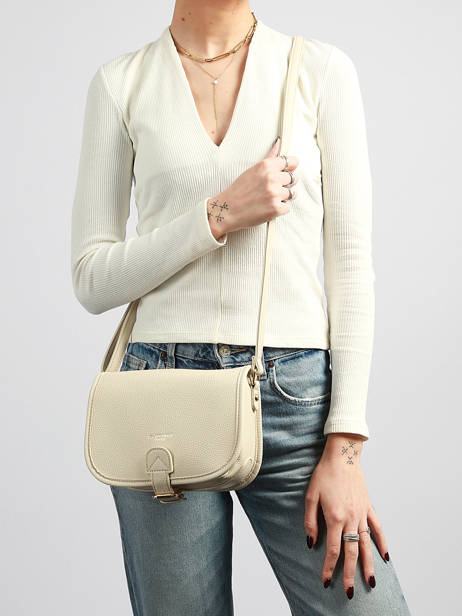 Shoulder Bag Grained Miniprix Beige grained F7532OR other view 1