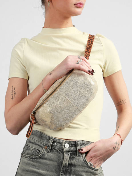 Sac Banane Cuir Pieces Or berta 17163618 vue secondaire 1