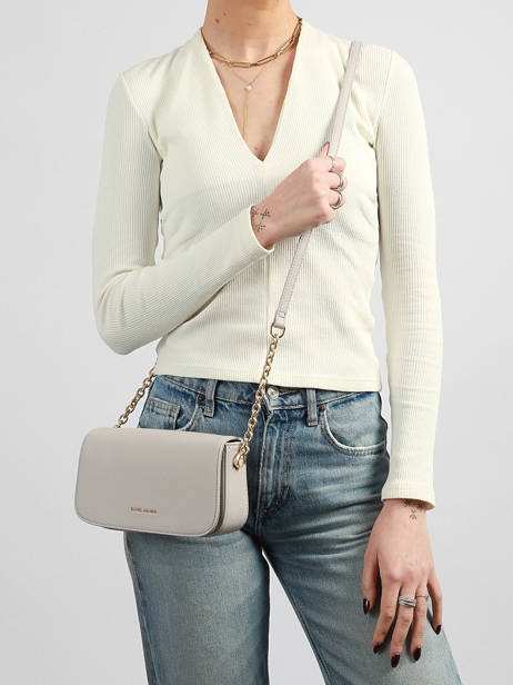 Sac Bandoulière Saffiano David jones Violet saffiano CM8419 vue secondaire 1