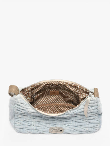 Shoulder Bag Jn3 Cotton Mila louise Blue jn3 23055JN3 other view 3