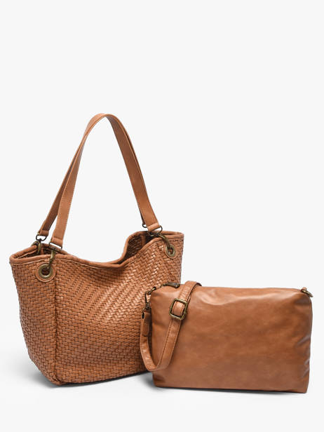 Shoulder Bag Tresse Miniprix Brown tresse 6681 other view 1