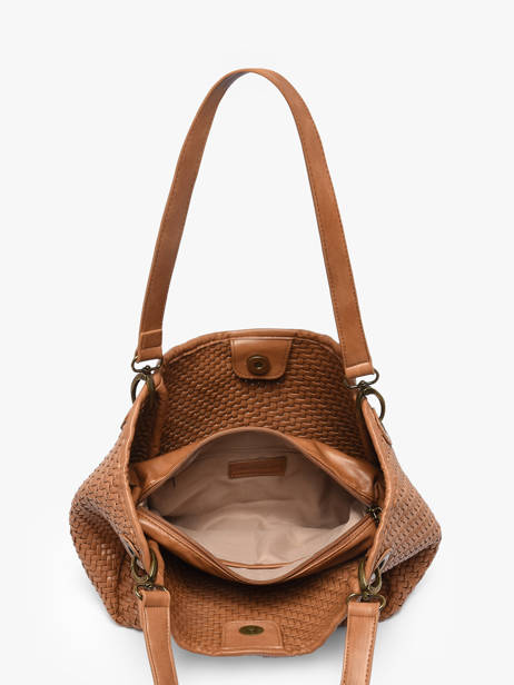 Shoulder Bag Tresse Miniprix Brown tresse 6681 other view 2